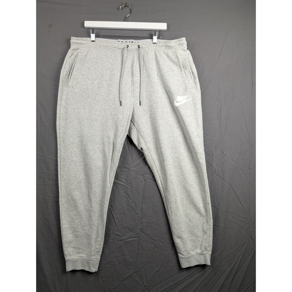 Nike Sportswear Club Fleece Joggers Mens 2X Grey Sweatpants